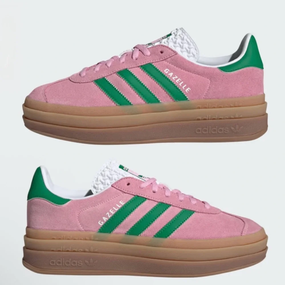 NWT [Adidas] Gazelle Bold Suede Sneakers Tennis Shoes Women’s 5.5 / Men’s 4.5 - Picture 5 of 16